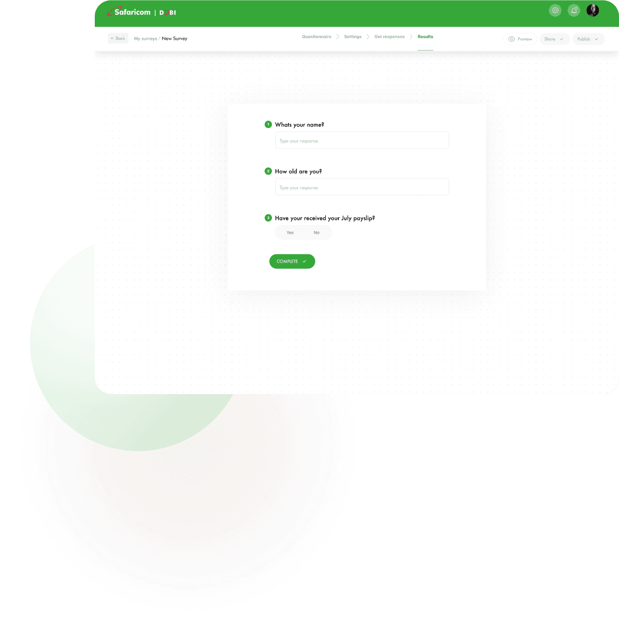 Ask the right question at the right time